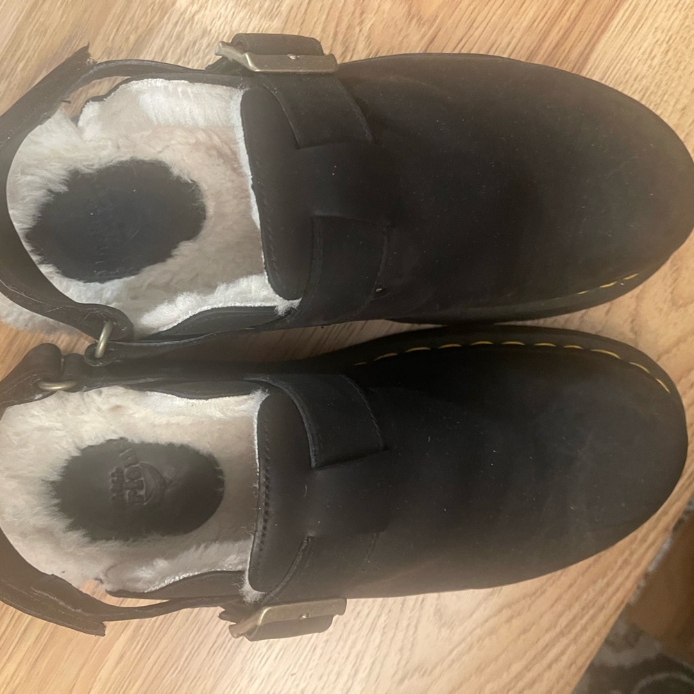 Dr. Martens faux fur sling back mules - EUC 
Worn only a couple of times - Picture 8 of 9